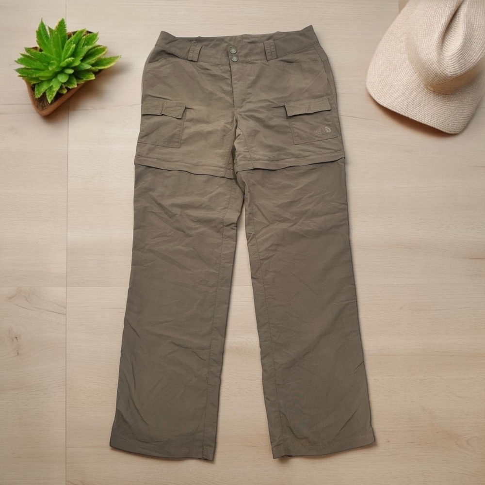 The North Face Convertible Zip-Off Hiking Camping Pants Women's 12 Long Gorpcore